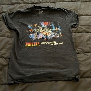 Nirvana black tee (small)